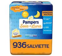 Pampers Lingettes Soleil et Lune Lingettes, Parfumées avec Camomille et Nouveau Design, 936 Lingettes