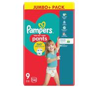 Pampers Lot de 40 pantalons à enfiler, taille 9, géant