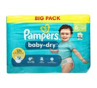 Pampers Lot de 44 couches taille 6 XL