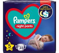 Pampers Night Pants Size 5 couches-culottes à usage unique pour la nuit 12-17 kg 22 pcs