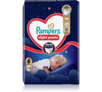 Pampers Night Pants Size 6 couches-culottes à usage unique pour la nuit 40 pcs