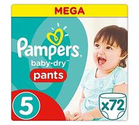 Pampers Pack de 72 Bébé Couches 12-18 Kg Taille 5 Junior