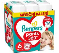 PAMPERS Pantalon taille 6 (132 pièces) - approvisionnement d'un mois