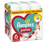 Pampers Pants Pampers taille 6, 132 pièces, 14kg-19kg, avec poche Stop & Protect anti-fuite à l'arrière