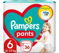 Pampers Pants Size 6 couches-culottes à usage unique 13-19 kg 36 pcs