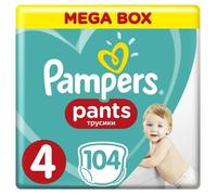 Pampers Pants Taille 4 Maxi, 104 Pcs Multicolore