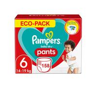PAMPERS PANTS TAILLE 6 158 COUCHES BABY-DRY COUCHES-CULOTTES