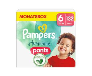 PAMPERS PANTS TAILLE 6 HARMONIE COUCHES-CULOTTES 132 COUCHES (15+ kg)