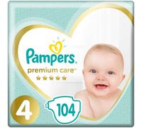 PAMPERS Premium Care Couches jetables 4 (9-14 kg) 104 pcs - MEGA PACK