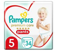 Pampers Premium Care Couches, taille 5, 34 pièces, 12Kg - 17Kg