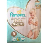 Pampers Premium Care Pants Size 5 couches-culottes à usage unique 11-17 kg 34 pcs