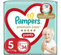 Pampers Premium Care Pants Size 5 couches-culottes à usage unique 11-17 kg 34 pcs