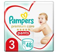 Pampers Premium Care Pants Value Pack Couche Culotte Taille 3 (48 pcs)