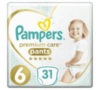 Pampers Premium Care Pants Value Pack Couche Culotte Taille 6 (31 pcs)