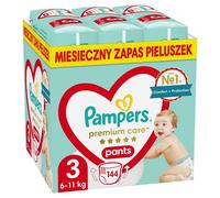 Pampers Premium Care Pants Vel. 3 (144 Ks) Multicolore