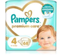 Pampers Premium Care Size 4 couches jetables 9-14 kg 68 kg