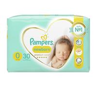 Pampers Premium Care Newborn Size 0 couches jetables < 2,5 kg 30 pcs