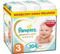 Pampers Premium Monthly Box S3 204 pièces