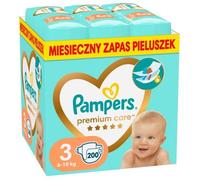 Pampers Premium Protection 81629463 Couche Jetable Garçon-Fille 3 200 Pièce(S) - 8006540855898 Multicolore