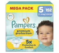 Pampers Premium Protection Taille 5 152 couches