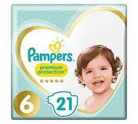 Pampers Premium Protection Couches Taille 6, 21 couches