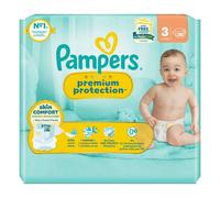 Pampers® Premium Protection™ Luiers Maat 3 | 6-10 kg Couches 30 pc(s)