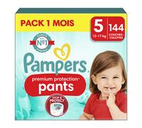 Pampers Premium Protection Pants Pack 1 Mois, Taille 5, 144 couches-culottes