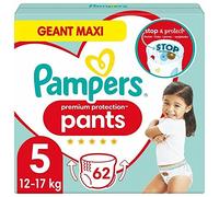 PAMPERS Premium Protection Pants Taille 5-62 Couches-culottes