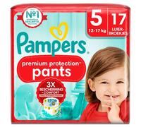 Pampers Premium Protection S5 Couches-culottes Taille 5 12-17 kg - 17 pièces