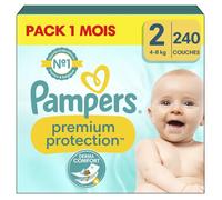 Pampers Premium Protection Taille 2 240 couches