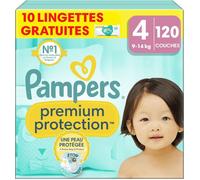 Pampers Premium Protection Taille 4, 120 Couches