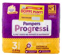 Pampers Progrès 3 4-9 Kg. 27 Pièces Couches