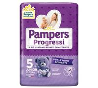 Pampers Progressi 5 11-25 Kg. 20 Pièces Couches Fabriquées En Italie