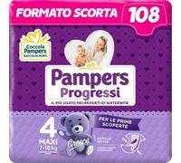Pampers Progressi Pentapack - Taglia 4