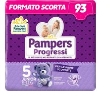 Pampers Progressi Pentapack - Taglia 5