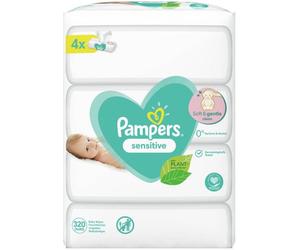 Pampers Sensitive Chusteczki Nawilżone 320 szt. Procter & Gamble