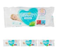 Pampers Sensitive Pampers Lingettes pour bébé Formule équilibrante (Lot de 4)