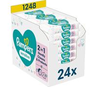 PAMPERS Sensitive sans plastique 24 × 52 pcs