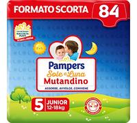 Pampers SOLE&LUNA - Couche de bain - Taille 5 (2-8 kg) - 84 couches