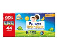 Pampers Soleil Lune Tripack Taille 5 Junior (11-25 KG) Pack De 44 Couches
