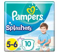Pampers - Splashers Couches-culottes de Bain Jetables Taille 5-6 - Lot de 4 (x40 culottes)