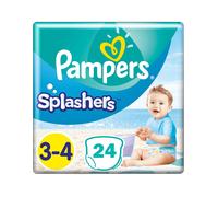 PAMPERS SPLASHERS TAILLE 3-4 24 COUCHES MAILLOT