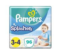 PAMPERS SPLASHERS TAILLE 3-4 96 COUCHES MAILLOT