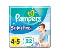 PAMPERS SPLASHERS TAILLE 4-5 22 COUCHES MAILLOT