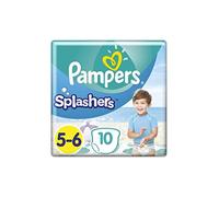 Pampers Splashers Taille 5-6. 14+ kg. 10 Couches-Culottes De Bain