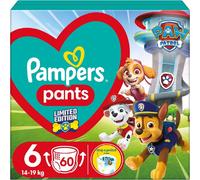 PAMPERS WB Paw Patrol Couches Pampers taille 6 14-19kg 60 pcs.