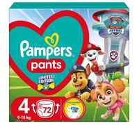 Pampers WB Paw Patrol couches taille 4 9-15kg 72 pcs. - 8006540863572