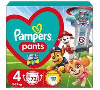 Pampers Wb Paw Patrol Couches Taille 4 9-15kg 72 Pcs. - 8006540863572 Multicolore