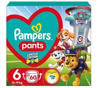 Pampers Wb Paw Patrol Couches Taille 6 14-19kg 60 Pcs. - 8006540863657 Multicolore