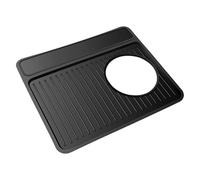 Pamphlet Tamprapte-Coffee Mat d'estampage en silicone en silicone | Assistant de cuisine en qualité alimentaire pour demain, plan de travail, bar, bureau, entreprise, à la maison, voyage, anniversai